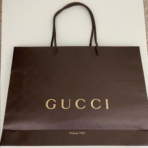 Gucci gift bag